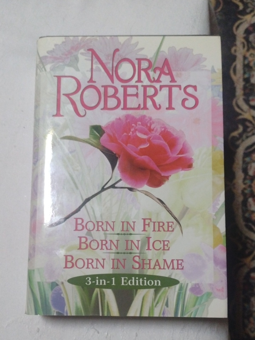 Nora Roberts 3-in-1 Paperback - Pink Rose Cover